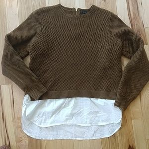 J. Crew wool and cotton sweater